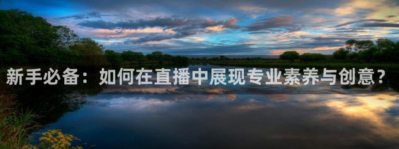 熊猫体育nba：新手必备：如何在直播中展现专业素养与创意？