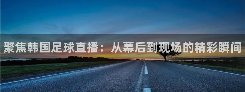 直播:熊猫：聚焦韩国足球直播：从幕后到现场的精彩瞬间