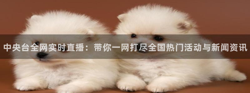 熊猫官网在线直播：中央台全网实时直播：带你一网打尽全国热门活动与新闻资讯
